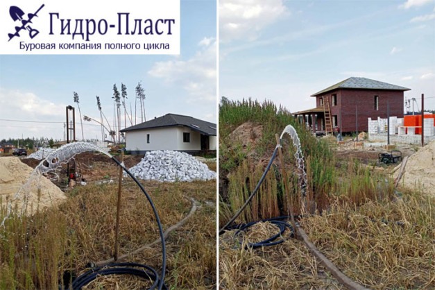 Пробурили скважину на воду в Ямное, Воронежской области